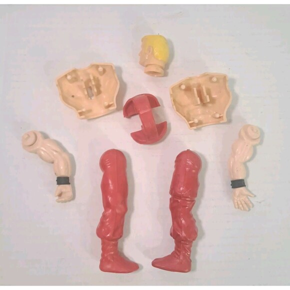 Wipeout Select Ninja Assassin Defenders Action Figure Wipe Out Damaged Vtg 1985 - Picture 4 of 4